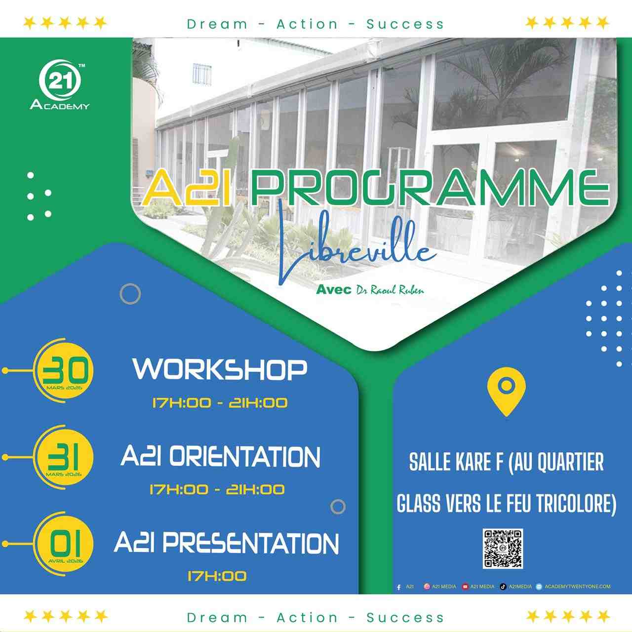 Roul Ruben Njionou | PROGRAMME DE LIBREVILLE (GABON 🇬🇦 ) 